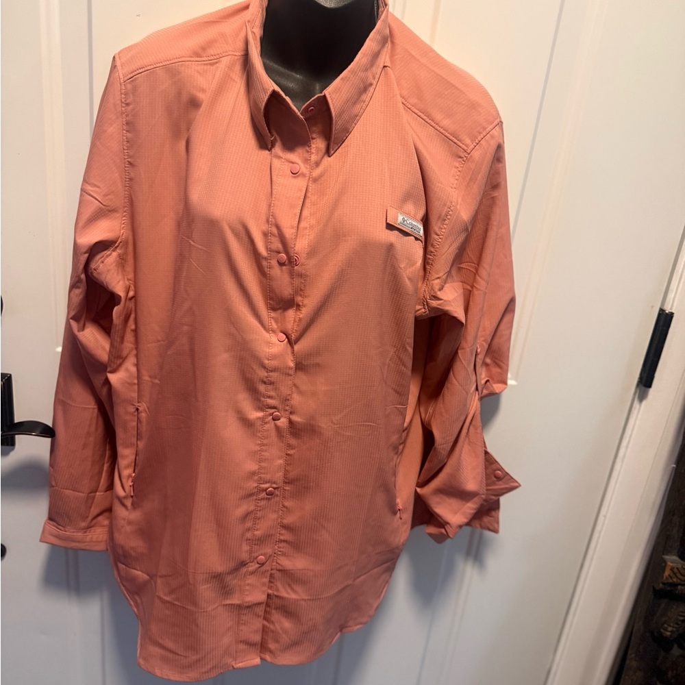 Columbia Men's Coral Button Down Shirt